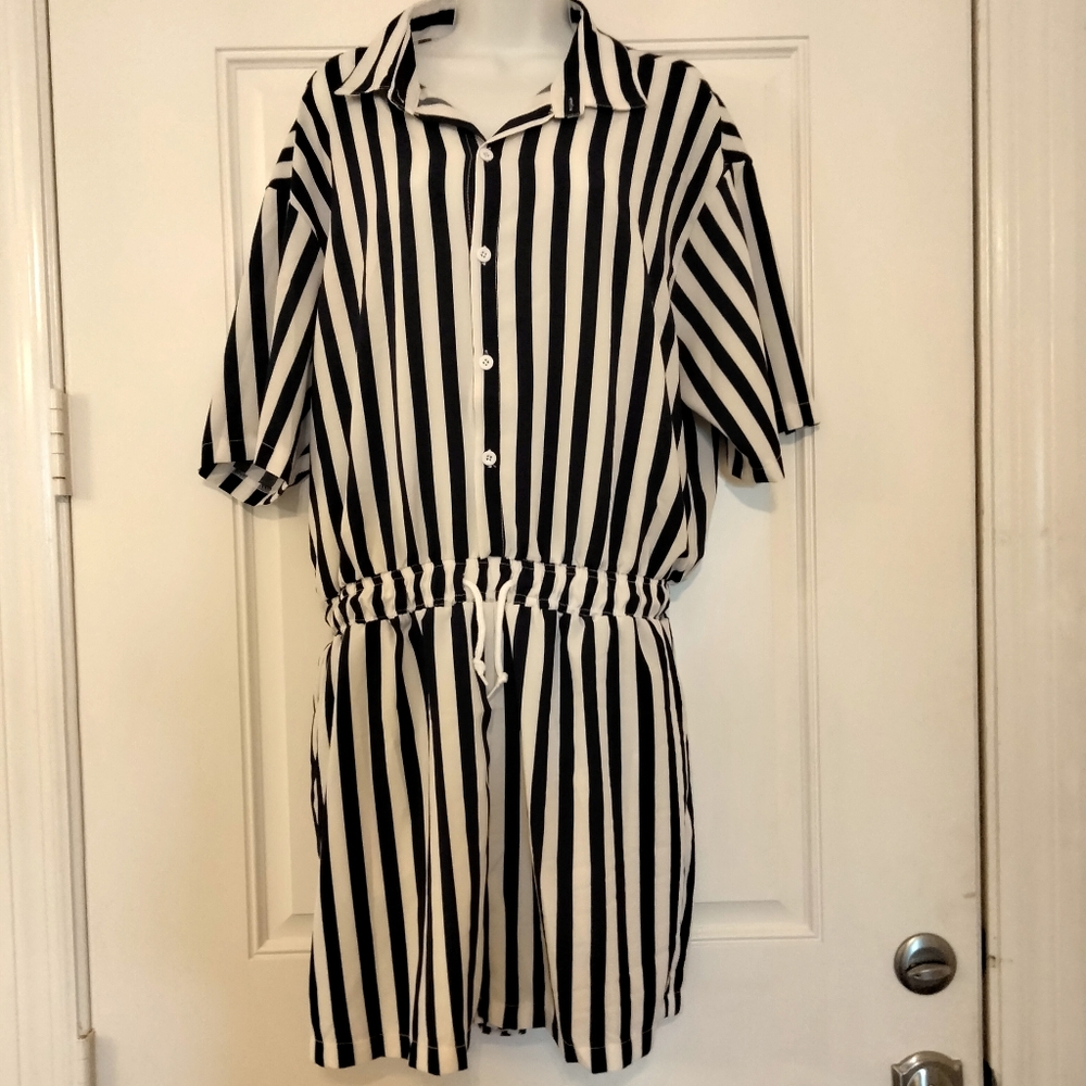 Langli nautical romper size 2X